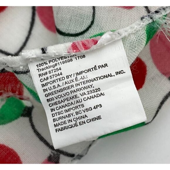 Colorful Festive Holiday Light Bulb Print Polyester Scarf - Picture 4 of 5